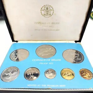 楽天市場】1975 年ベリーズ貨幣プルーフセット フランクリンミント 8