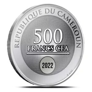 楽天市場】幸運 2022 カメルーン シルバー プルーフ 10g コイン