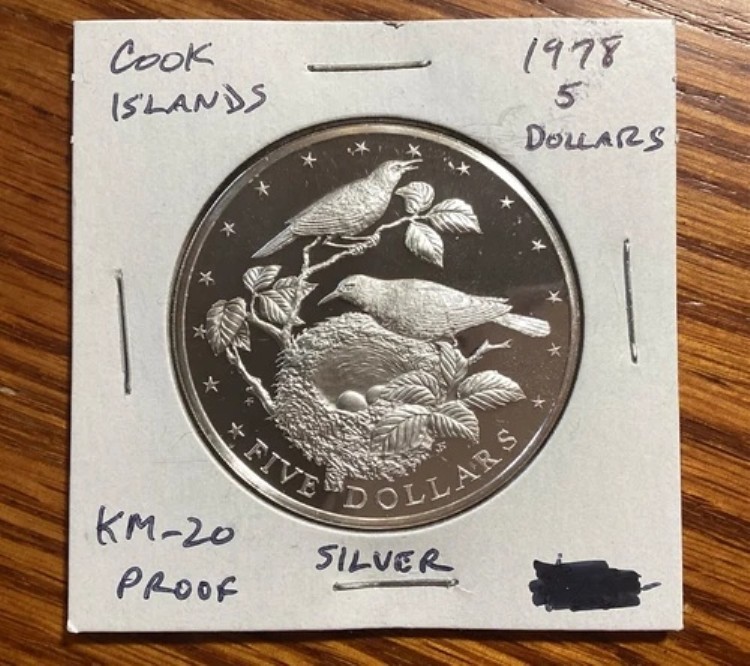 楽天市場】クック諸島 1978年 ジェームズ・クック生誕250周年 5ドル