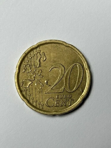 楽天市場】スペイン 20ユーロセント 1999年 セルバンテス硬貨 - 希少