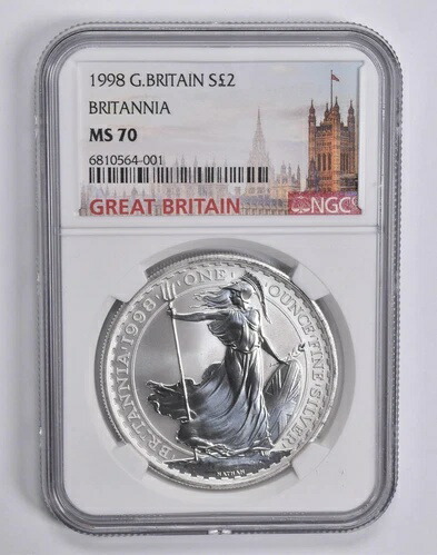 楽天市場】イギリス ブリタニア 2ポンド銀貨の通販