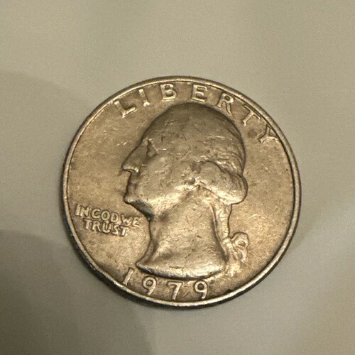 楽天市場】1979年の希少コイン、ミントマークのない25セント硬貨は