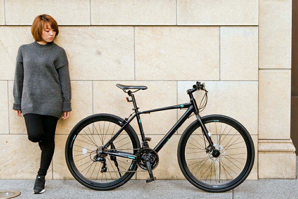 楽天市場】完成品 組立済 クロスバイク 自転車 シマノ21段変速 27