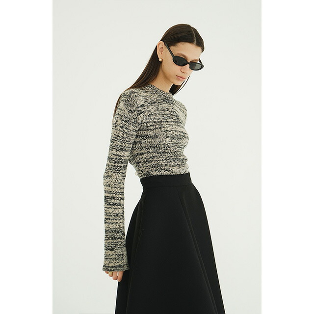 楽天市場】クラネ CLANE コットン ショート ニット トップス COTTON