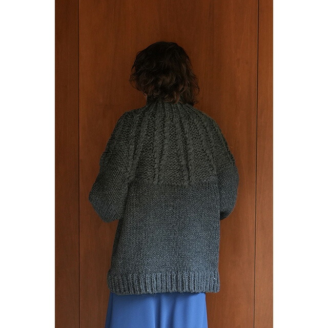 楽天市場】クラネ CLANE チャンキー ケーブル ハンド ニット トップス