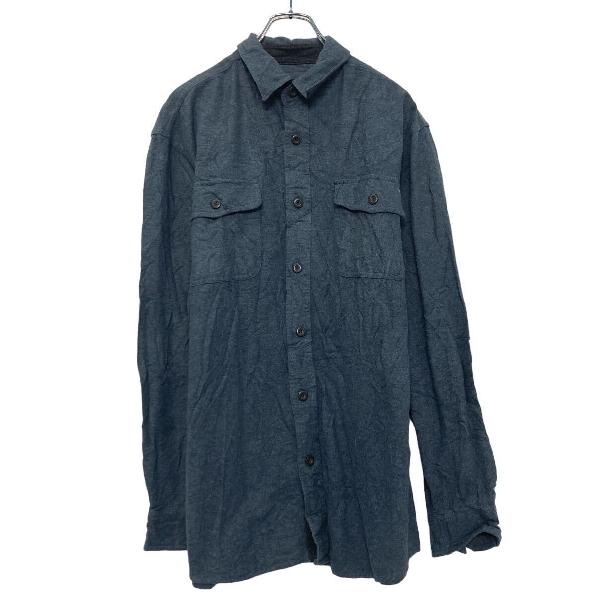 楽天市場】【中古】【古着】 GRIZZLY MOUNTAIN 長袖 無地 シャツ L