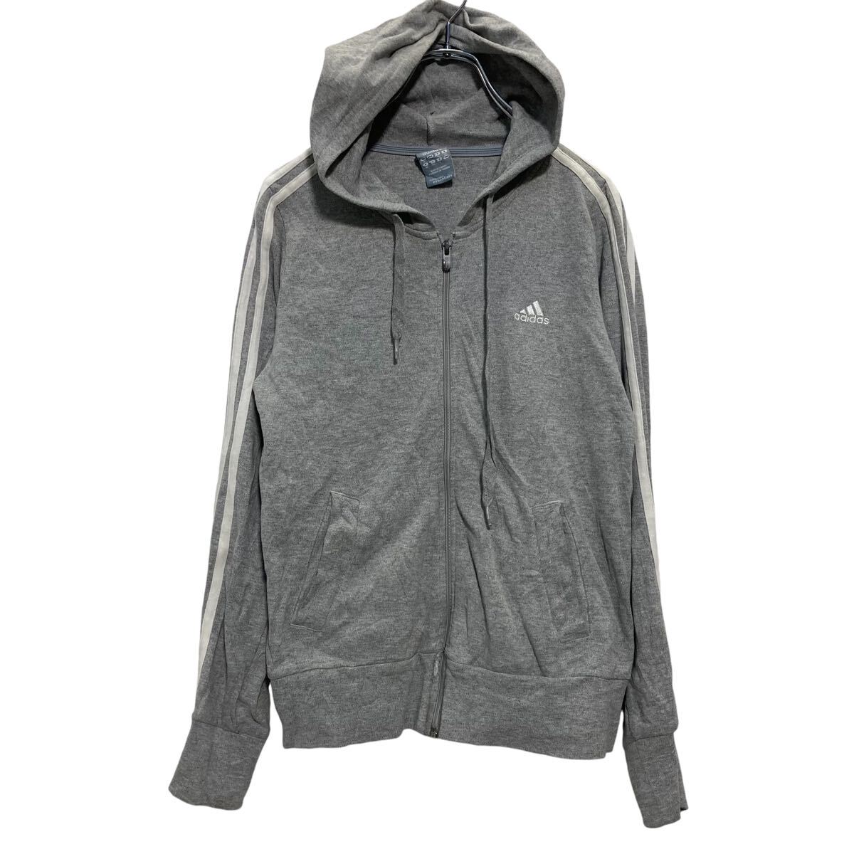 楽天市場】【中古】【古着】 adidas ジップアップ ロゴスウェット