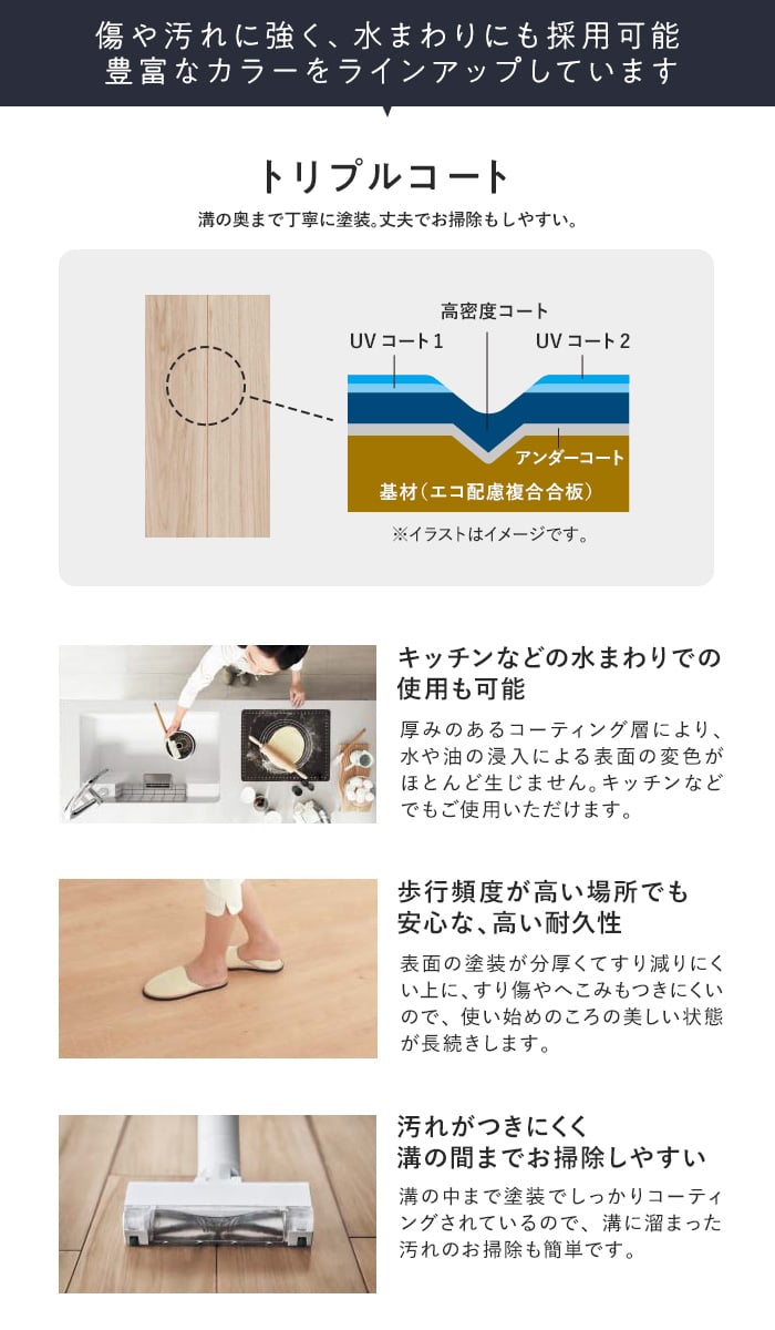 楽天市場】【フローリング材】フローリング パナソニック ベリティス