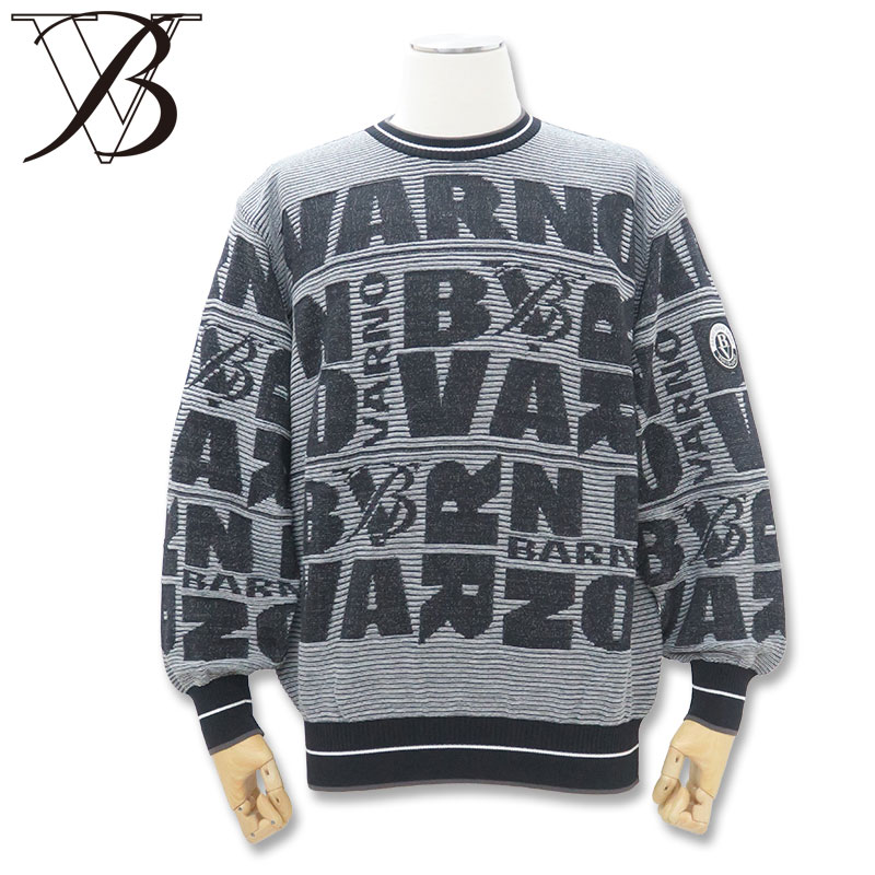 楽天市場】バーニヴァーノ VARNOロゴ セーター L-S Lサイズ グレー BSS