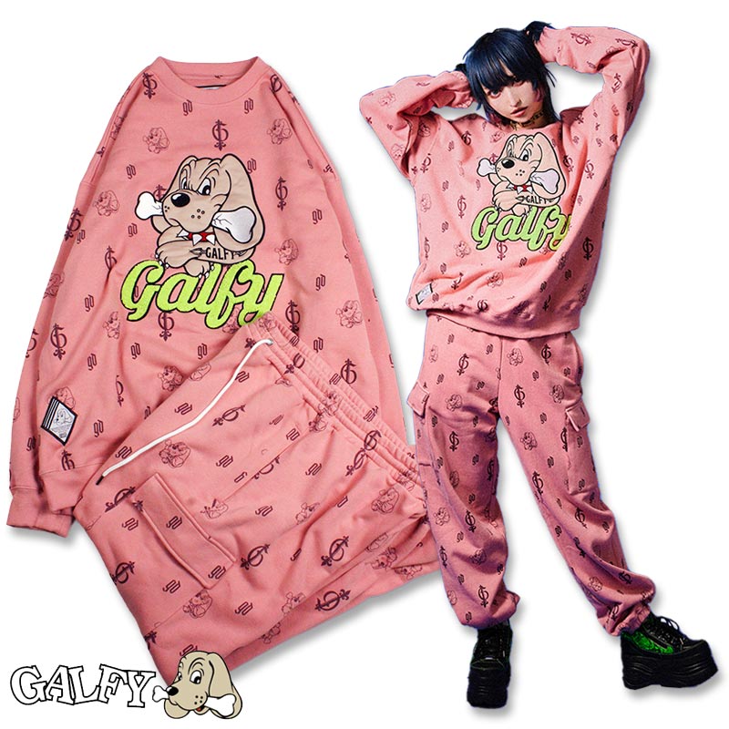 楽天市場】ガルフィー もんもん セットアップ GALFY 123003 トレーナー