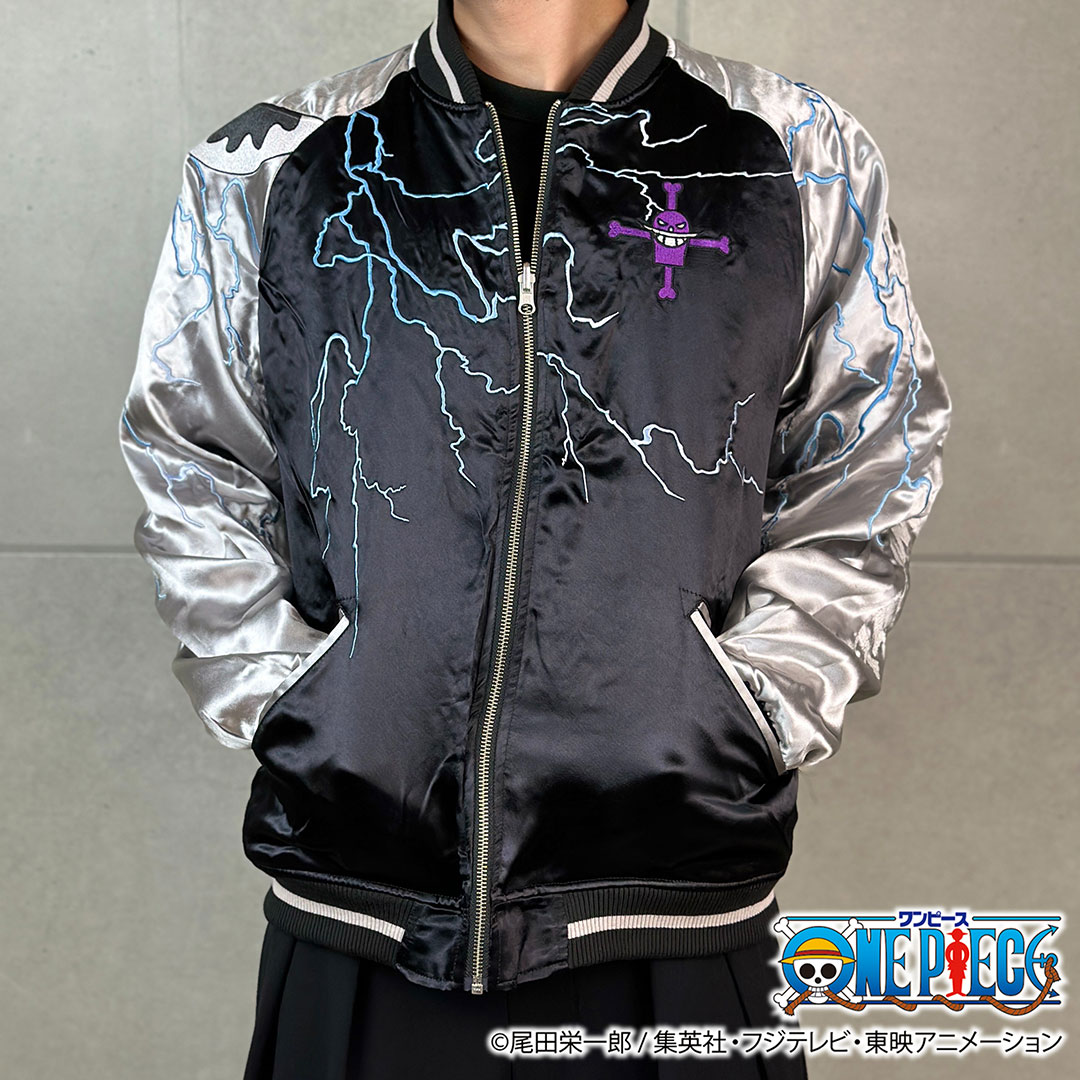 楽天市場】絡繰魂 粋 ワンピース ONEPIECE コラボ スカジャン エース