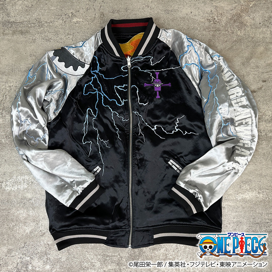 楽天市場】絡繰魂 粋 ワンピース ONEPIECE コラボ スカジャン エース