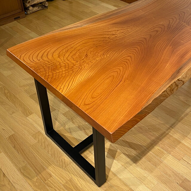 楽天市場】一枚板 テーブル ダイニングテーブル 座卓 兼用 欅 けやき