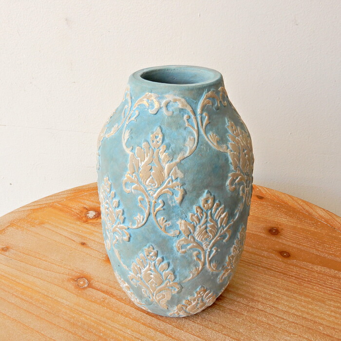 楽天市場】花びん 北欧 テラコッタ 陶器 エレガント 花器 ベース