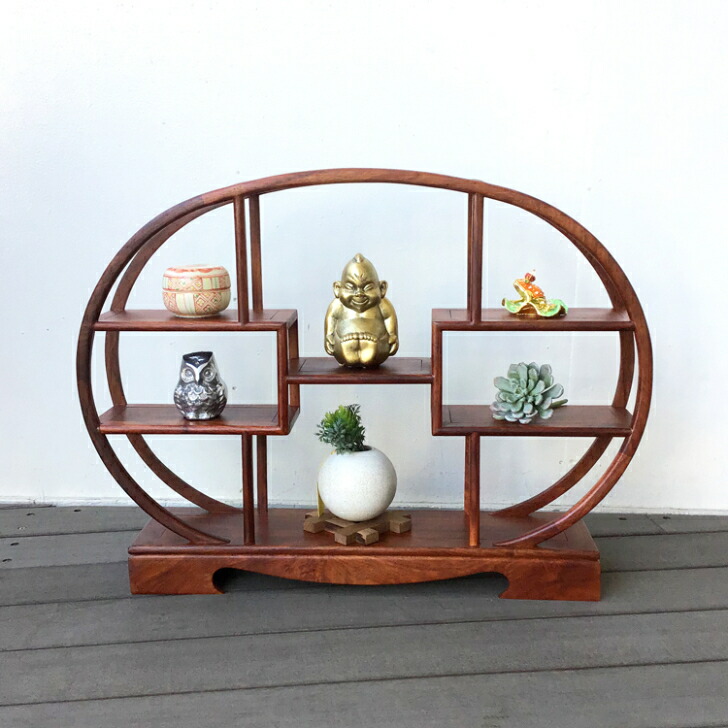 楽天市場】飾り棚 和モダン 和風 アジアン オリエンタル おしゃれ 天然