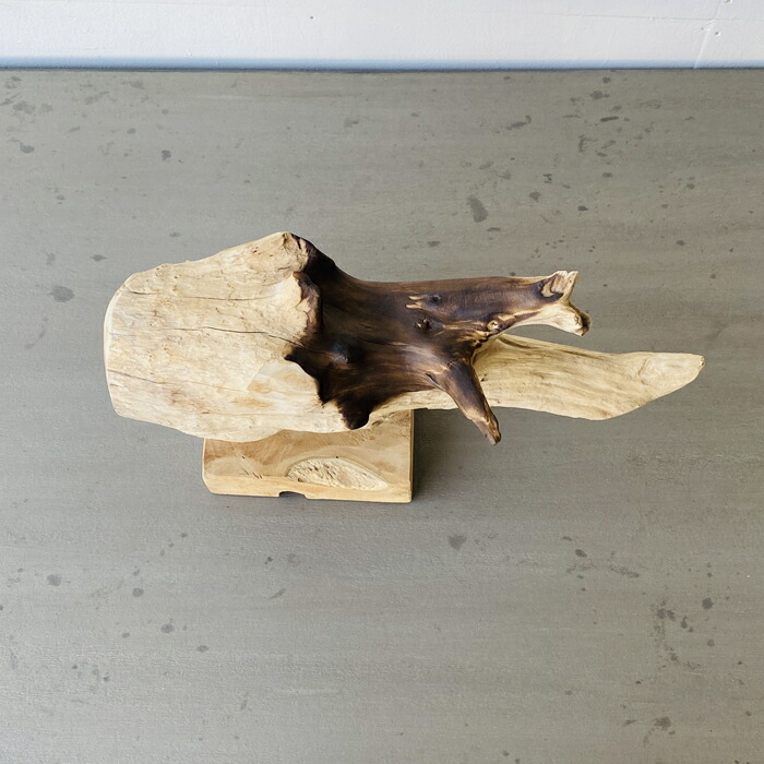 楽天市場】オブジェ 置物 チーク無垢 チーク材 西海岸風 おしゃれ