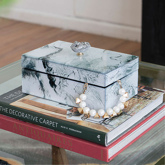 楽天市場】ガラスケース アクセサリーケース ガラスケース ボックス