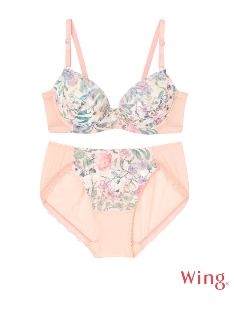 楽天市場】【ブラ＆ショーツセット】 ウイング WEB限定 Wing ウイング