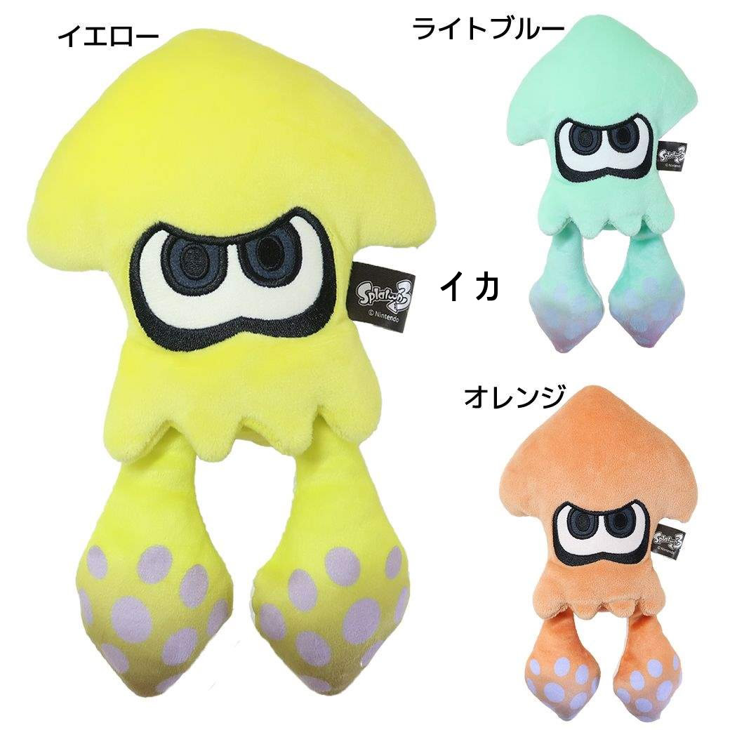楽天市場】スプラトゥーン イカ インクリング タコ 任天堂 ぬいぐるみ