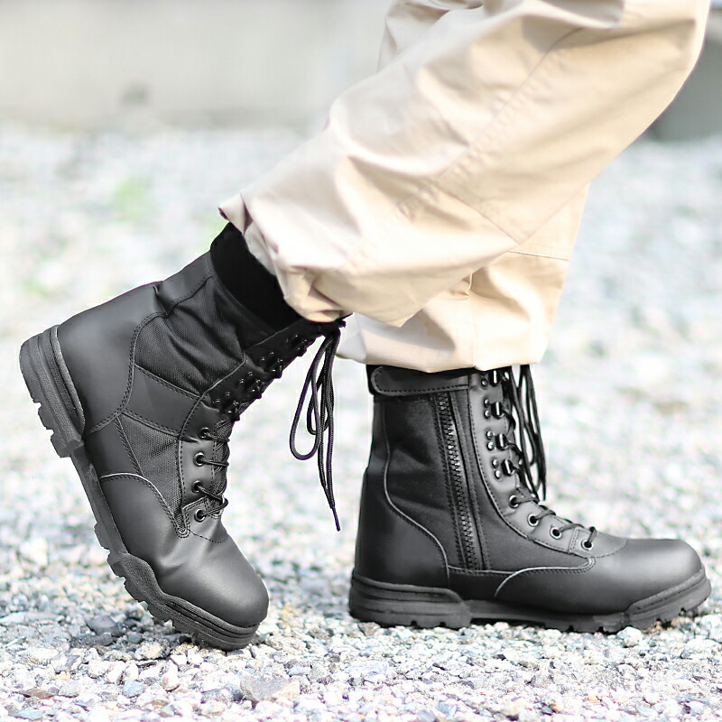 楽天市場】新品 米軍 サイドジッパータクティカルブーツ KA7023 メンズ