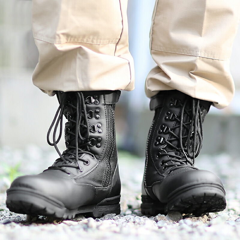 楽天市場】新品 米軍 サイドジッパータクティカルブーツ KA7023 メンズ