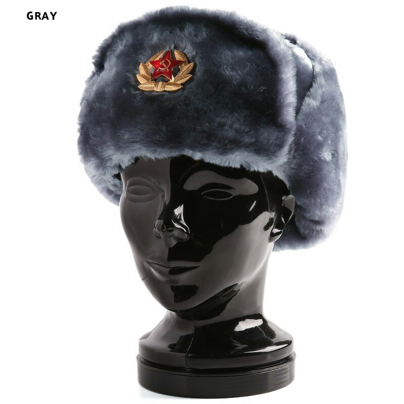 楽天市場】新品 ロシア軍実物製造工場製 兵用防寒帽（ウシャンカ