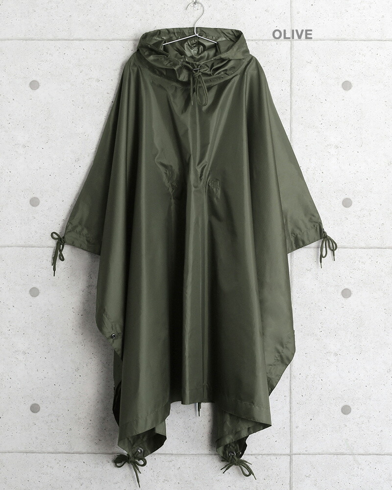 楽天市場】クーポンで最大20%OFF☆新品 米軍タイプ ナイロンポンチョ