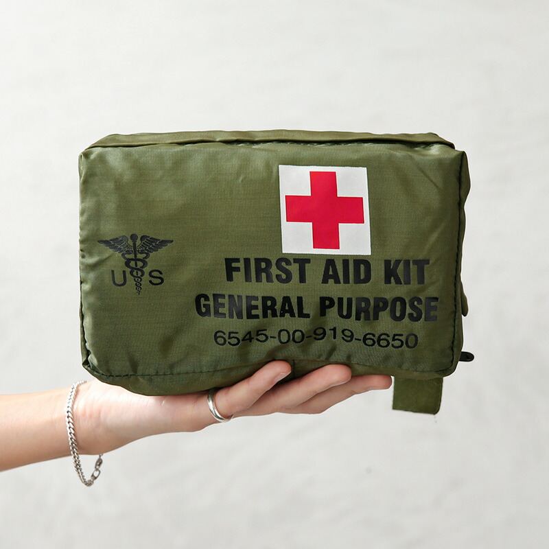 楽天市場】実物 新品 デッドストック 米軍 FIRST AID KIT GENERAL