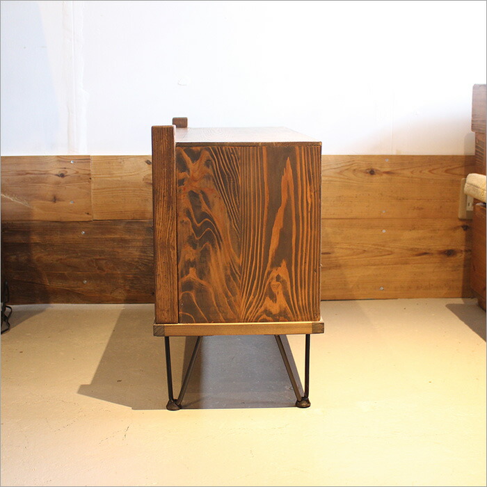 楽天市場】ケヤキ材 古民具 ローキャビネット 完成品 アンティーク