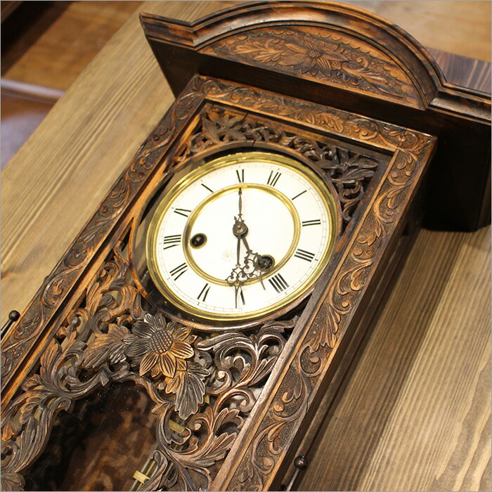 楽天市場】JUNGHANS ユンハンス 柱時計 アンティーク 動作確認済