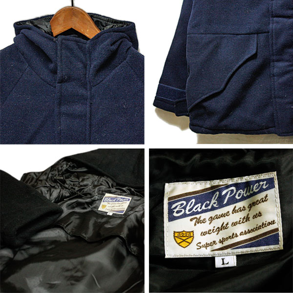 楽天市場】マウンテンパーカー メンズ フリース 裏地付き【Black Power