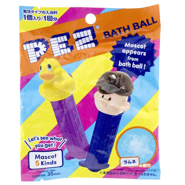 楽天市場】PEZ バスボール ラムネの香り ペッツ PEZ マスコット バス