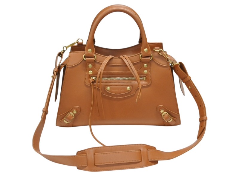 楽天市場】バレンシアガ シティ（カラーブラウン）（ハンドバッグ