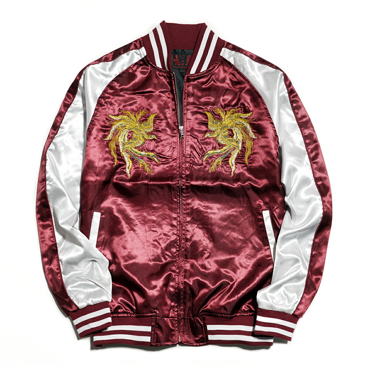 楽天市場】スカジャン メンズ サテンジャンパー スーベニア ジャケット