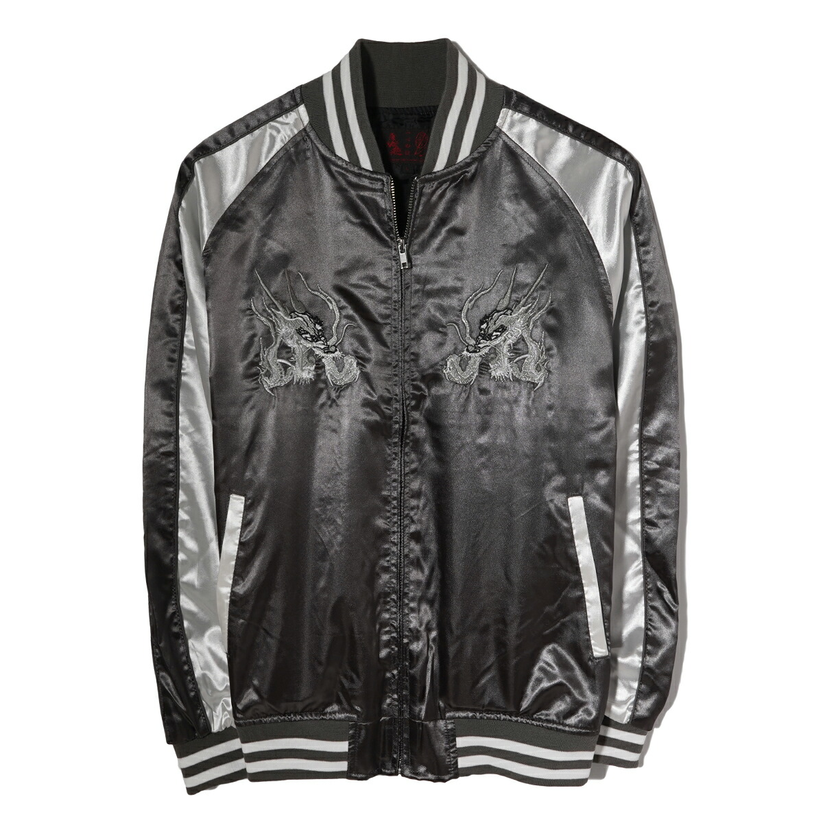 楽天市場】スカジャン メンズ サテンジャンパー スーベニア ジャケット