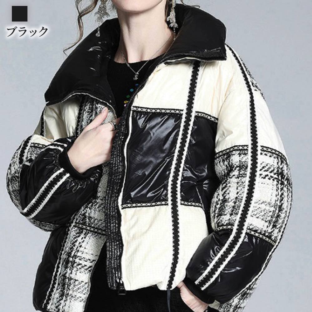 楽天市場】ダウンジャケット レディース チェック柄ダウンジャケット