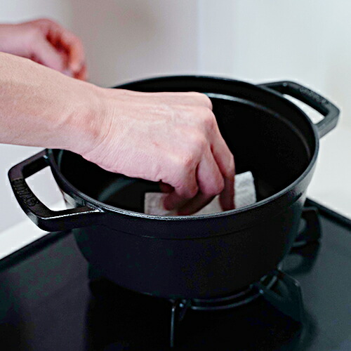 楽天市場】ストウブ staub ピコ ココット ラウンド 22cm 黒 40509-305