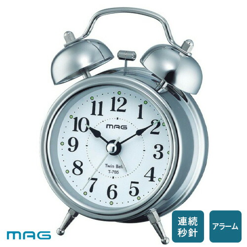 ノア精密 MAG ベル音目覚まし時計 ベルズミニDX T-765 (時計) 価格比較