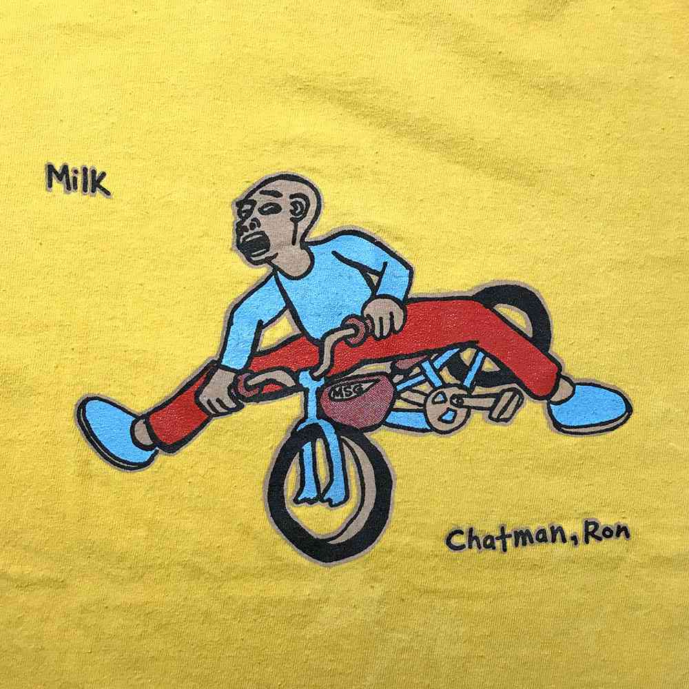 楽天市場】MILK SKATEBOARDS プリントTシャツ サイズ表記 XL イエロー