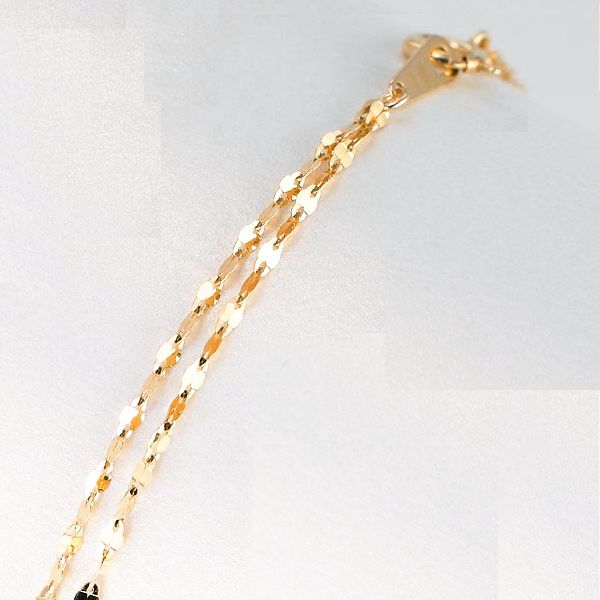 楽天市場】ブレスレット レディース k10 ブレスレット 18cm ブランド