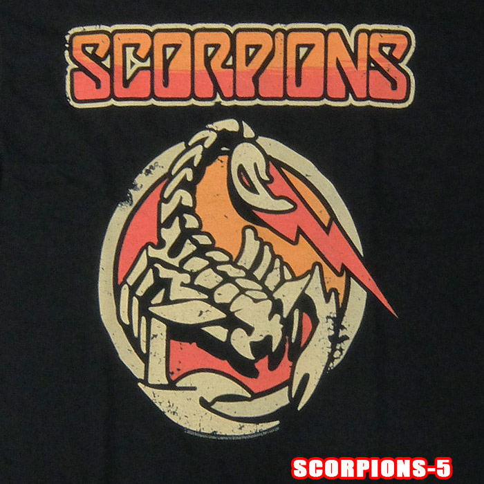 楽天市場】ROCK TEE SCORPIONS-5[スコーピオンズ] SCORPION LOGO