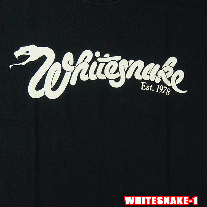 楽天市場】ROCK TEE WHITESNAKE-1ホワイトスネイク] EST.1978 ロックT