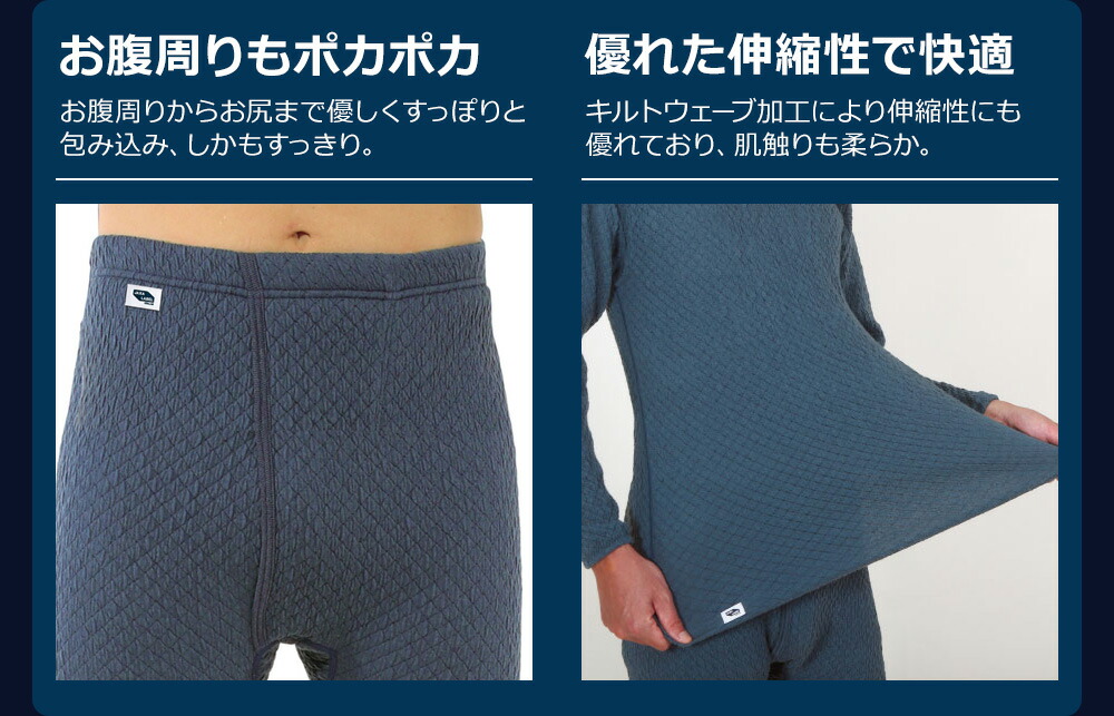 楽天市場】ひだまり新チョモランマ 紳士 ズボン下 紳士用 防寒肌着