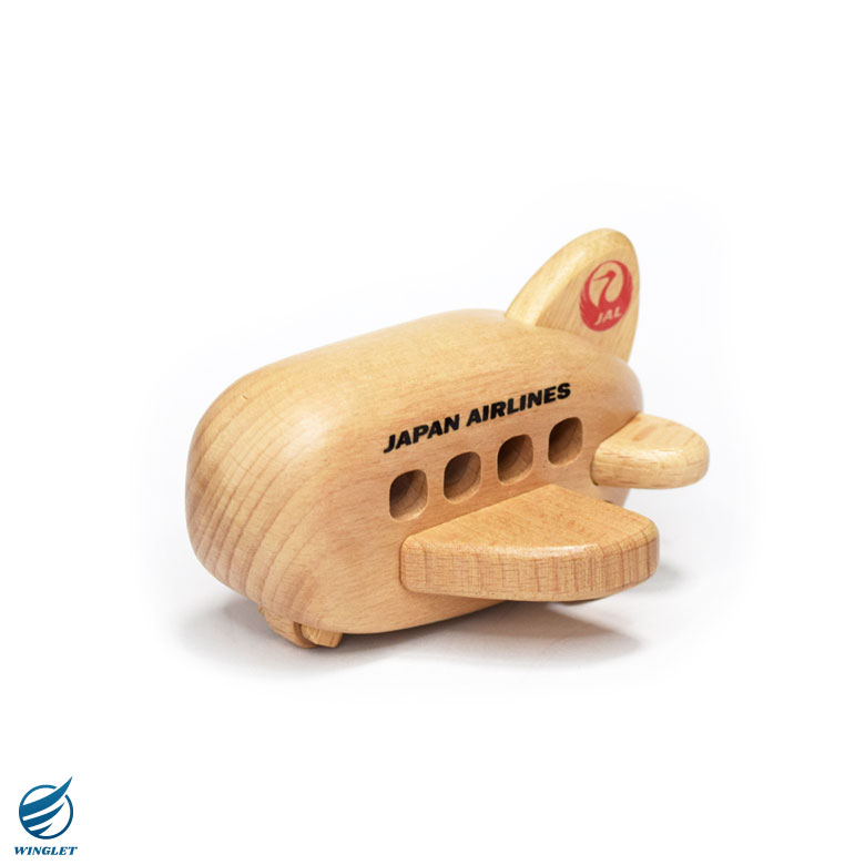 楽天市場】ラッピング 対応 JAL Wooden toys 木製 ひこうき セット