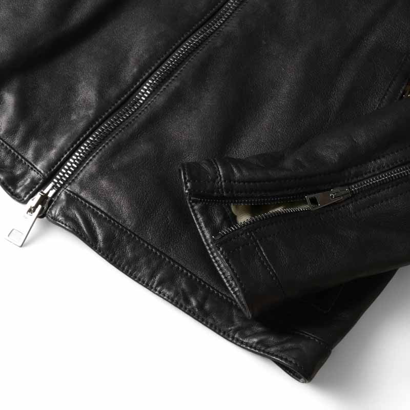 楽天市場】RUFFO / ルッフォ｜ラムナッパレザーシングルライダース