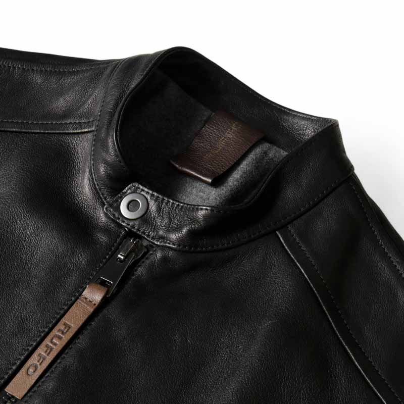 楽天市場】RUFFO / ルッフォ｜ラムナッパレザーシングルライダース