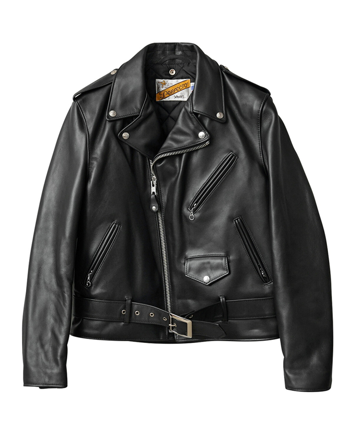 楽天市場】schott ダブルライダースジャケット 42の通販