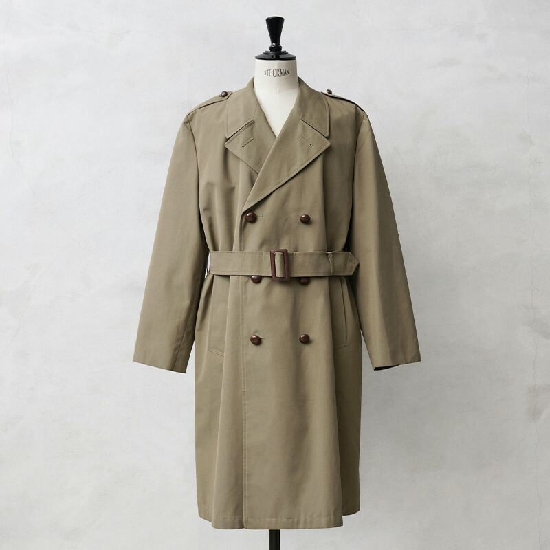 楽天市場】実物 USED オランダ軍 DOUBLE BREASTED トレンチコート