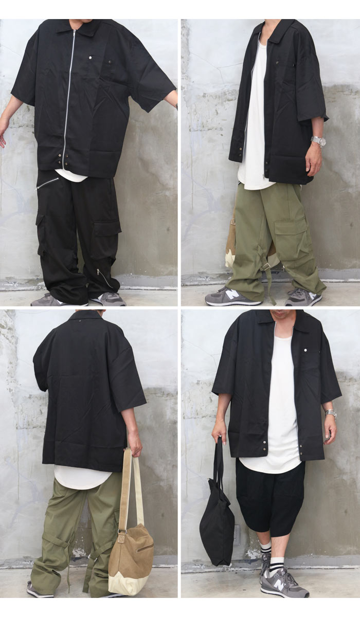 楽天市場】ジップアップビッグジャケット メンズ [M便 1/1] ジャケット