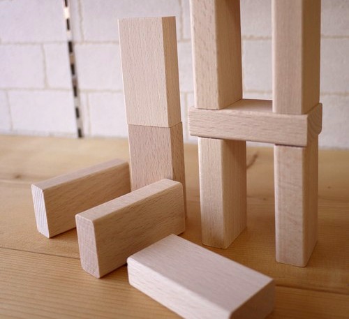 楽天市場】デュシマ社 ウール レンガ積木 ベーシック白木 正規輸入品